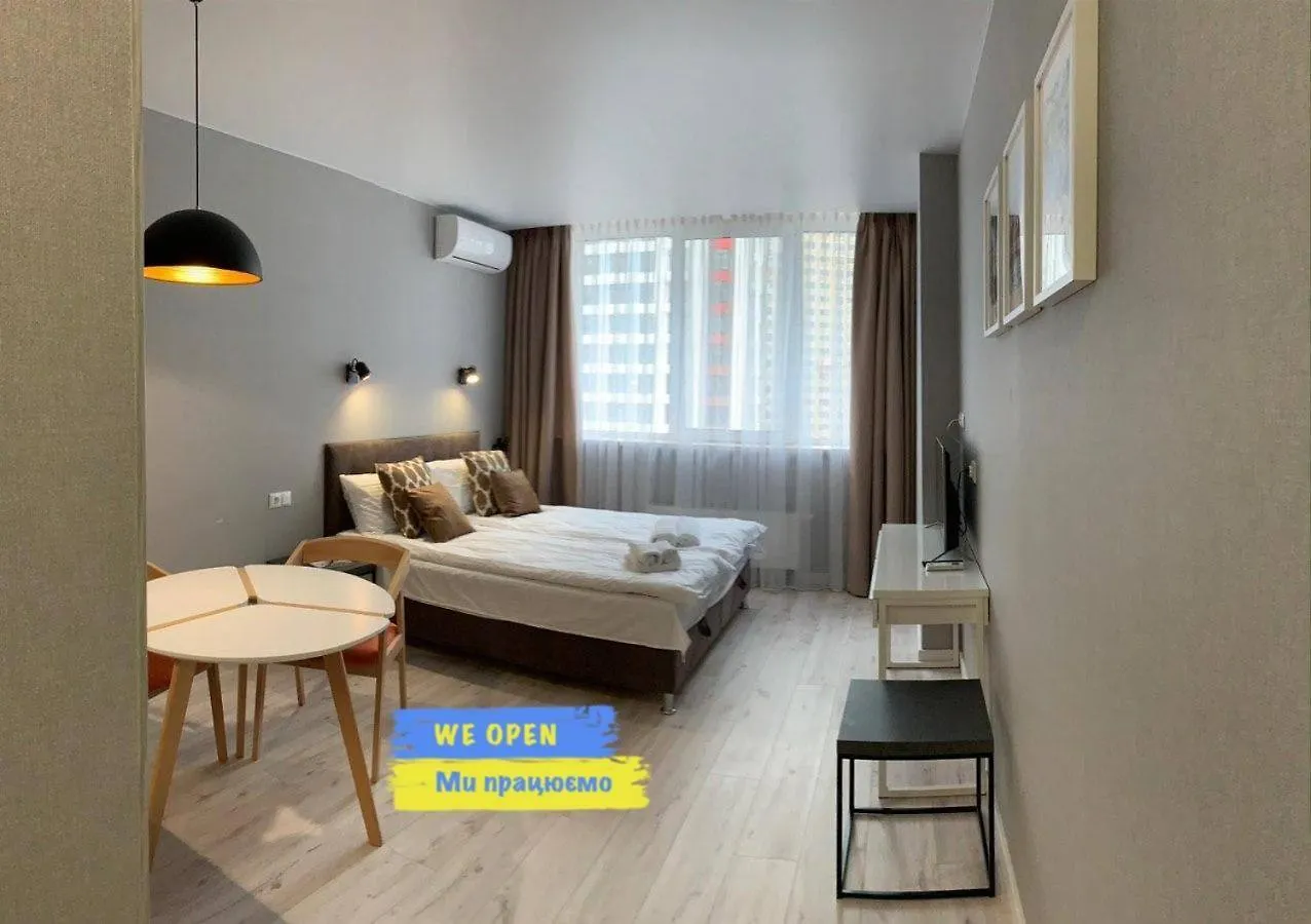Smart Studio Levoberezhnaya Lejlighed Kiev